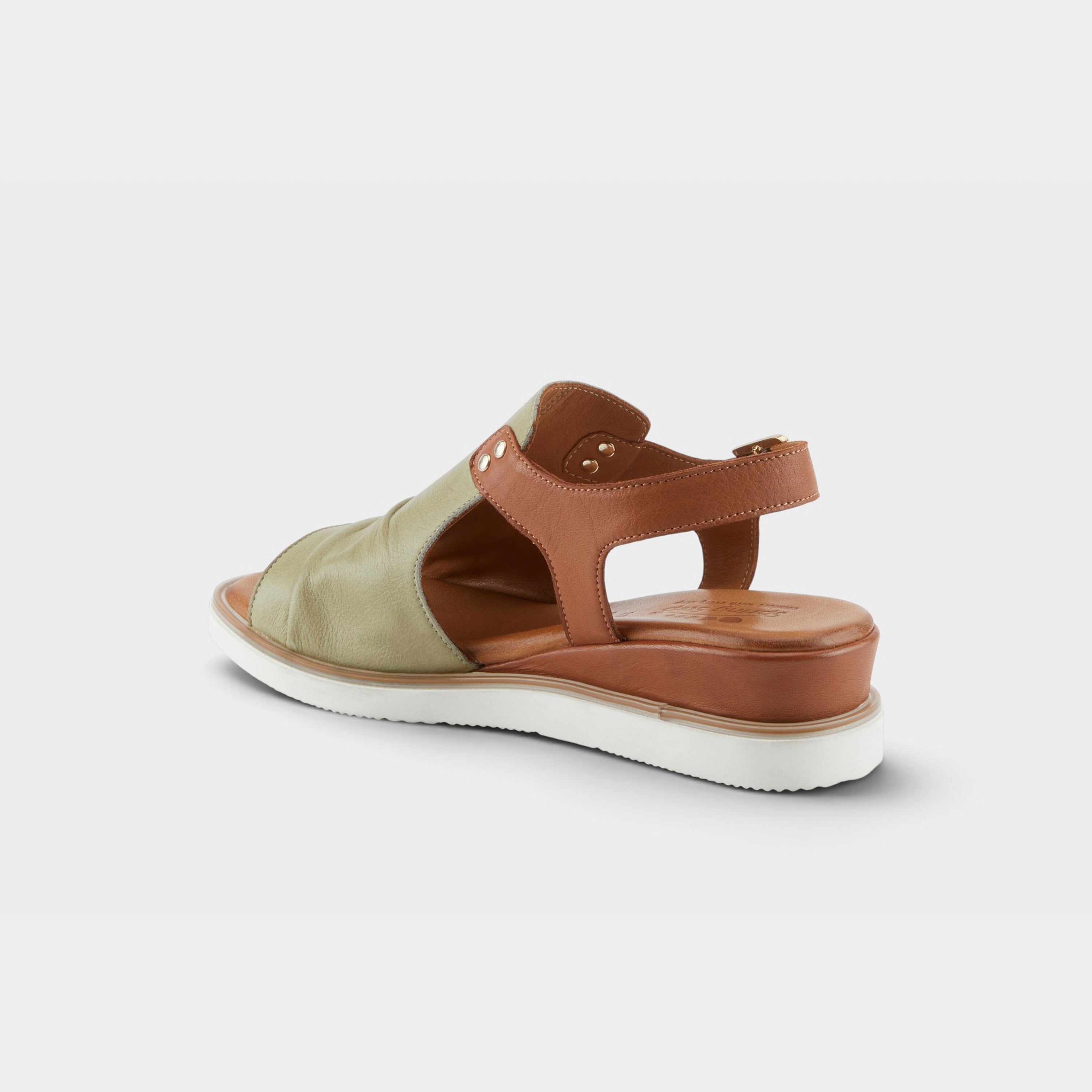 Spring Step Locals Olive Multi Sandal