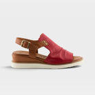 Spring Step Locals Red Multi Sandal