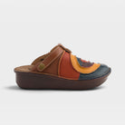 Spring Step Lollipop Navy Multi Clog