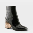 Azura Longoria Black Patent Boot