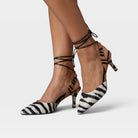 Azura Lottaluxe Black Multi Sandal