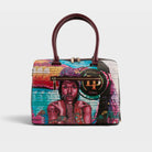 La Philipe – THE WALL ART – Burgundy – Handbag