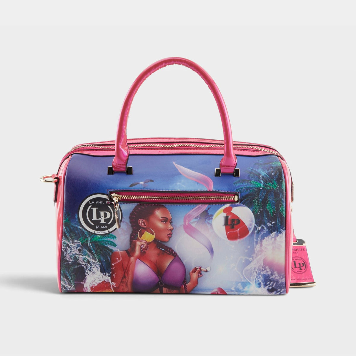 La Philipe – MIAMI BEACH – Pink – Handbag