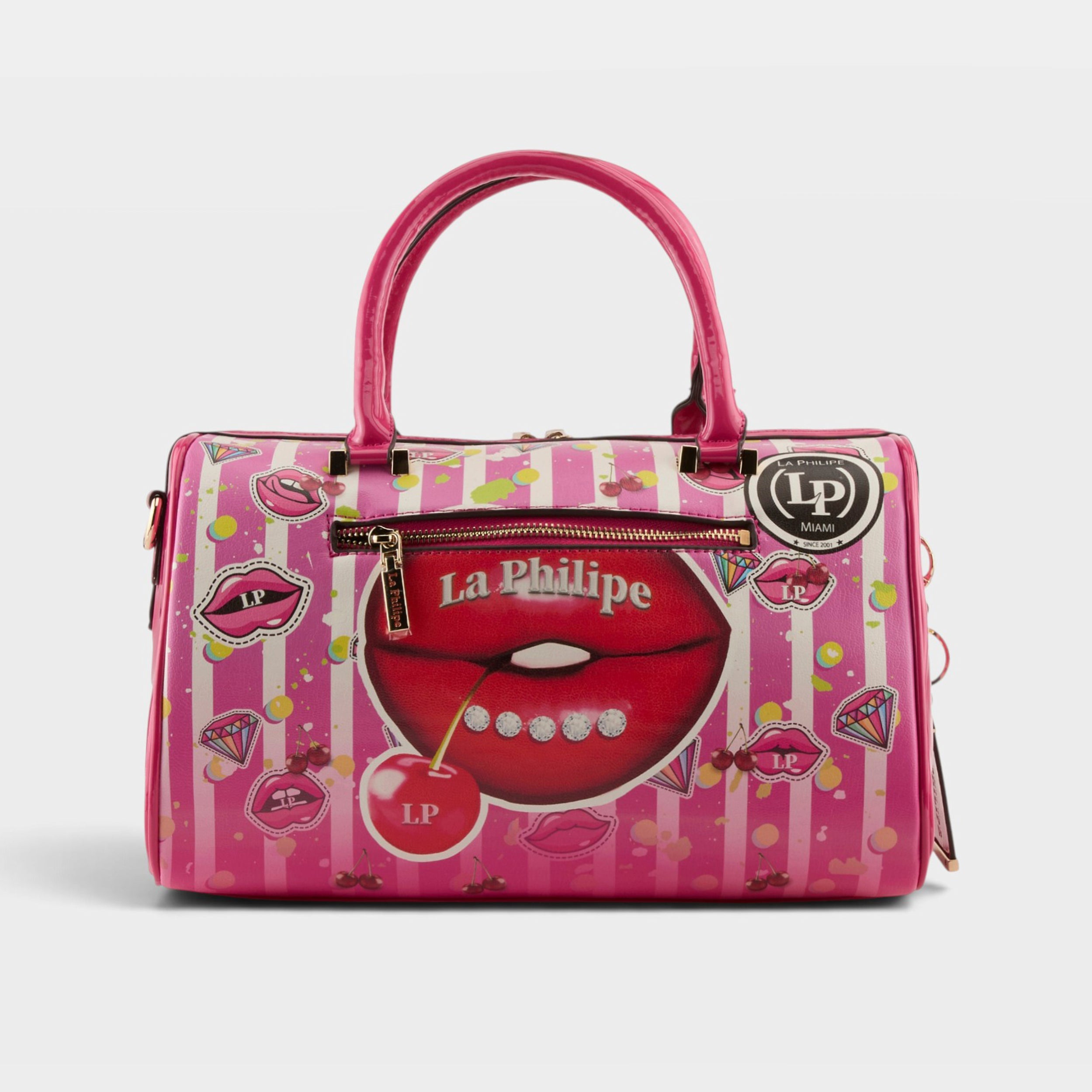 La Philipe – JUICY LIPS – Pink – Handbag