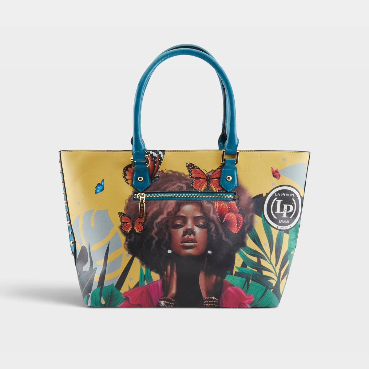 La Philipe – BUTTERFLY FLY – Blue – Handbag