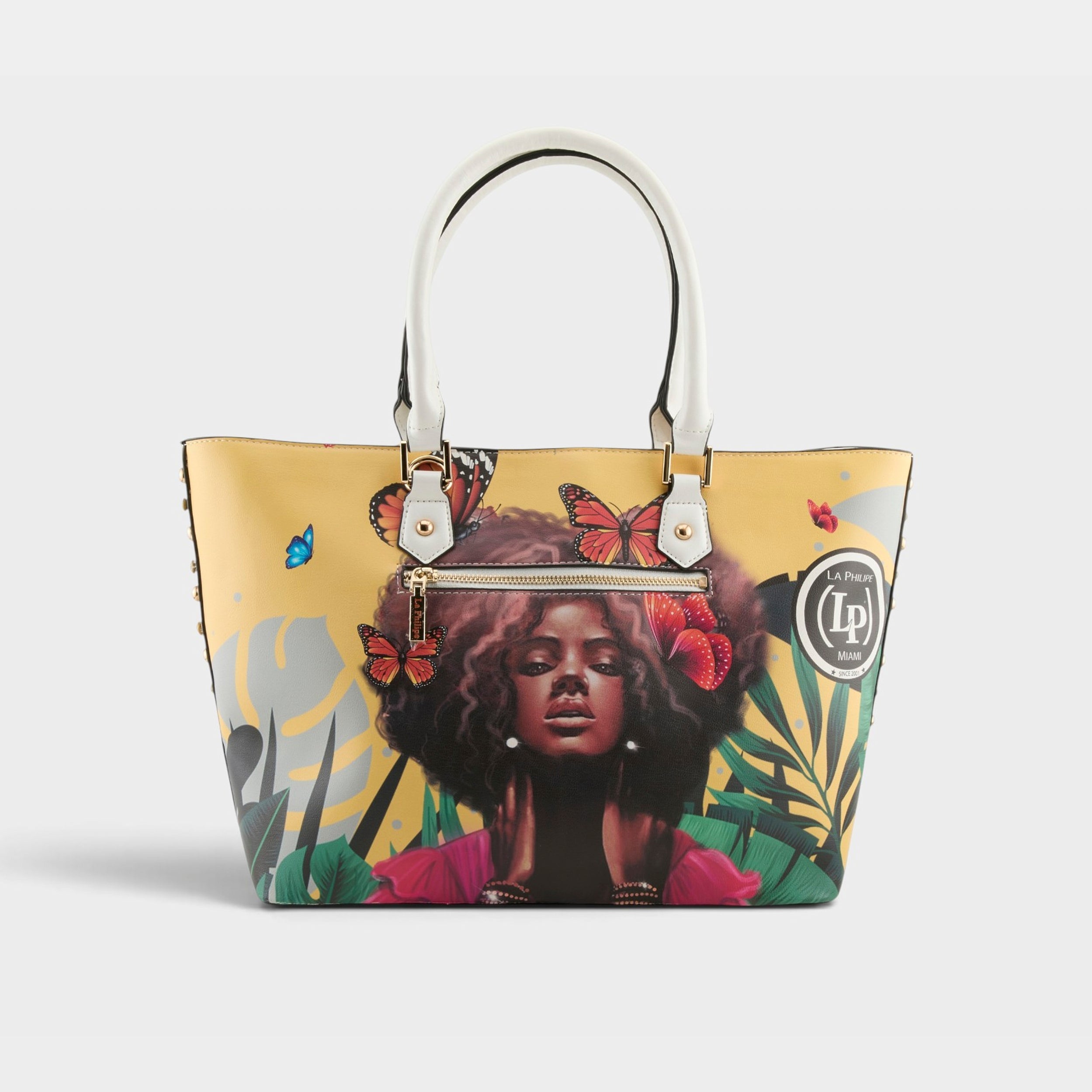La Philipe – BUTTERFLY FLY – White – Handbag