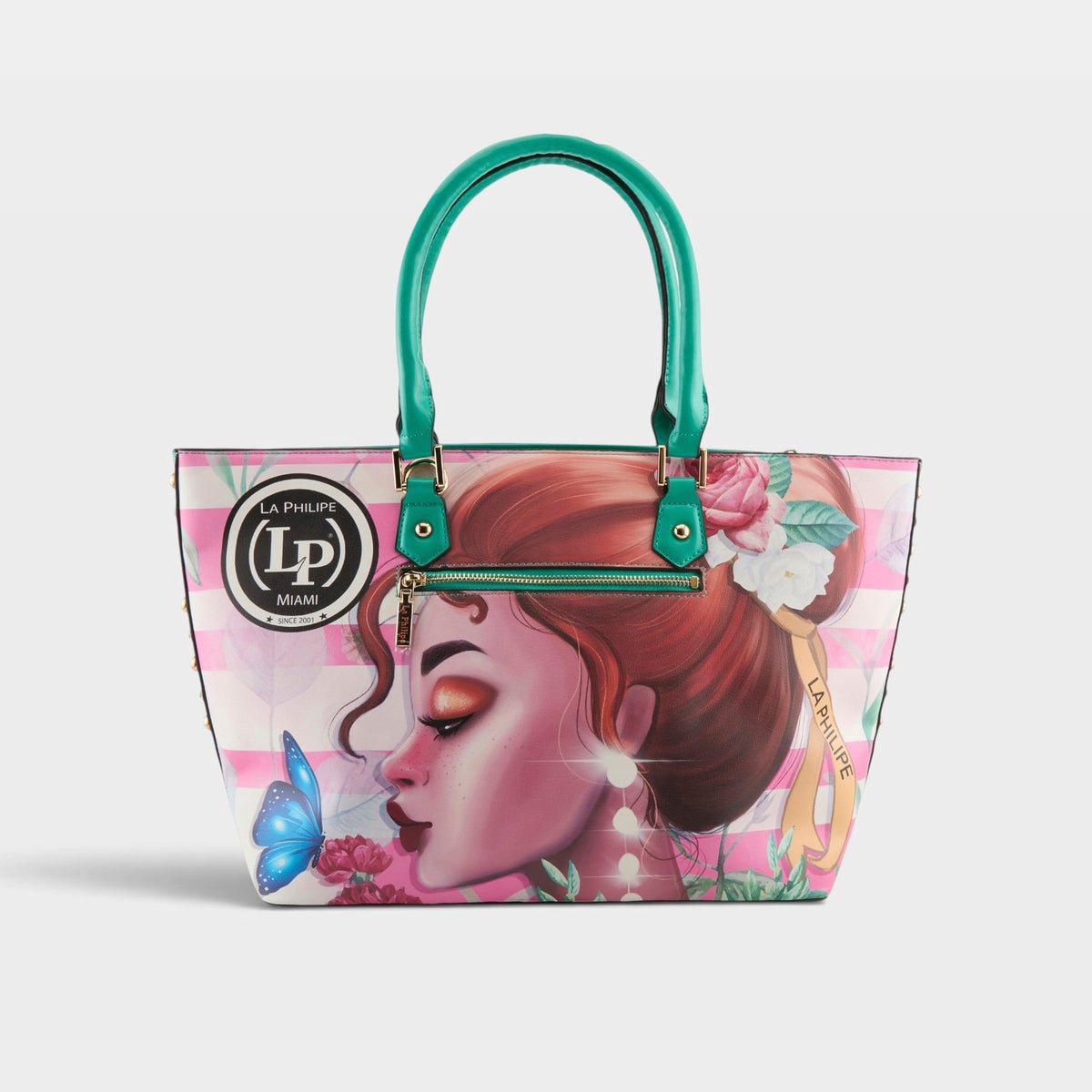 La Philipe – PINK BEAUTY – Green – Handbag
