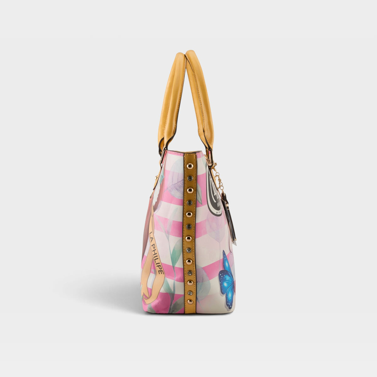 LA PHILIPE LP1021-14 PINK BEAUTY HANDBAG-TOTE-10