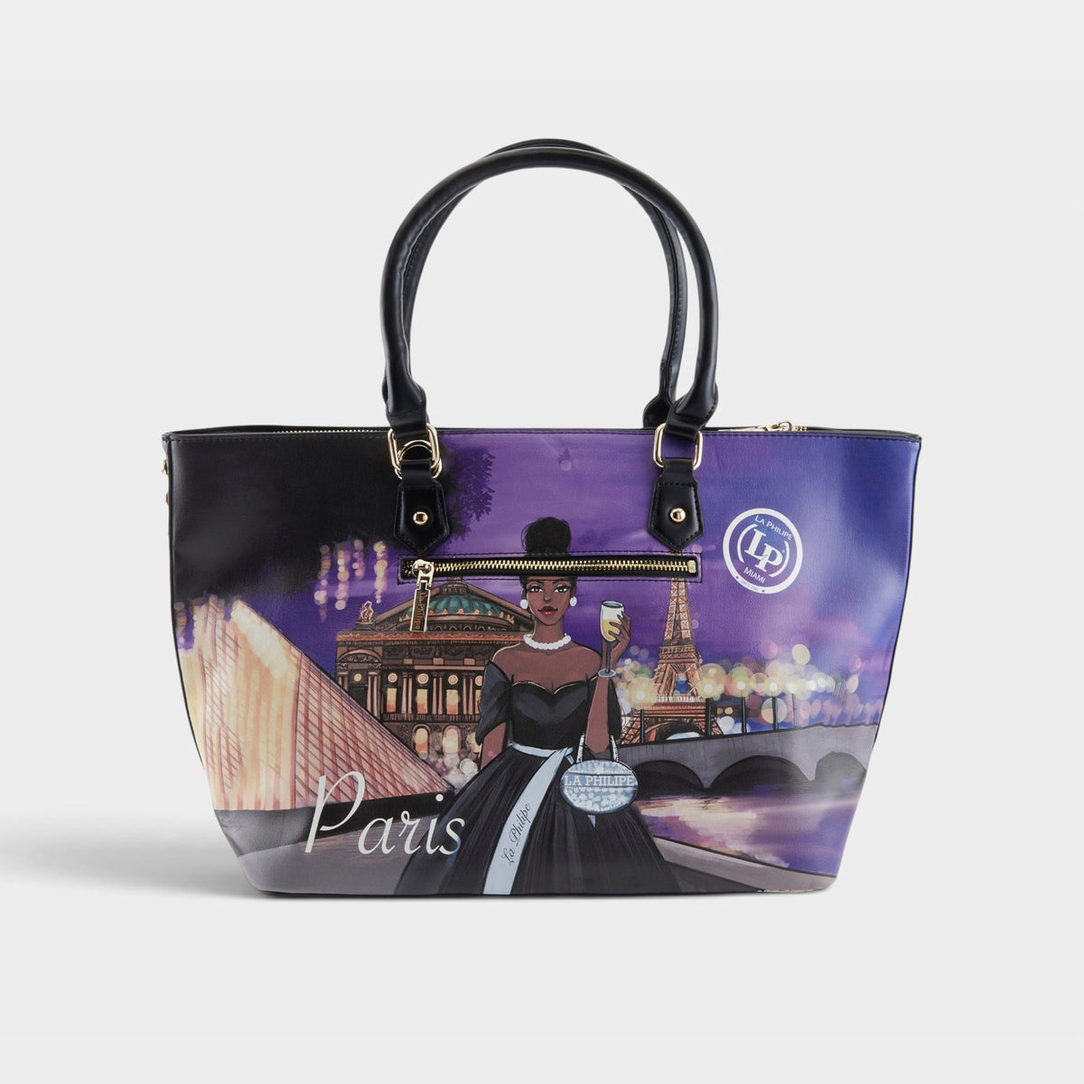 La Philipe – LIVING IN PARIS – Black – Handbag
