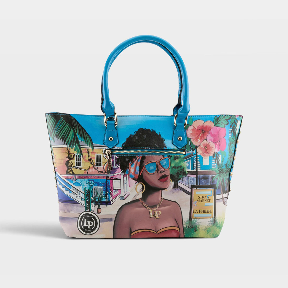 La Philipe – BLUE IN BAHAMAS – Blue – Handbag