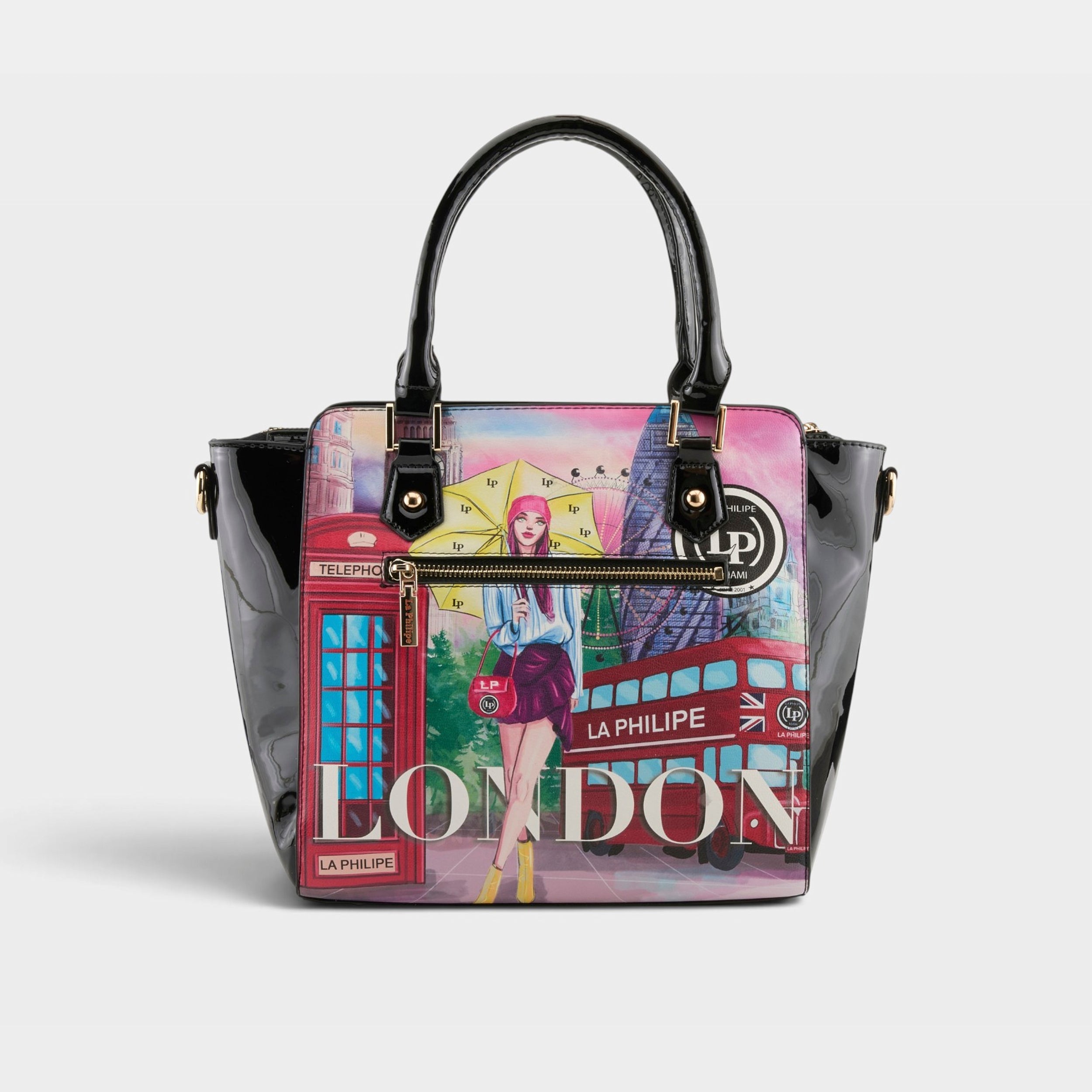 La Philipe – UMBRELLA IN LONDON – Black – Handbag