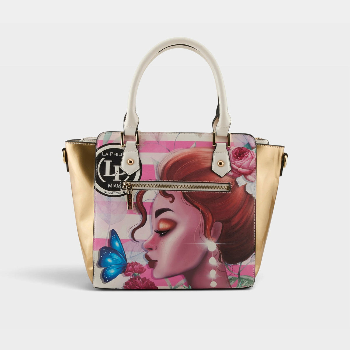 La Philipe – PINK BEAUTY – White – Handbag