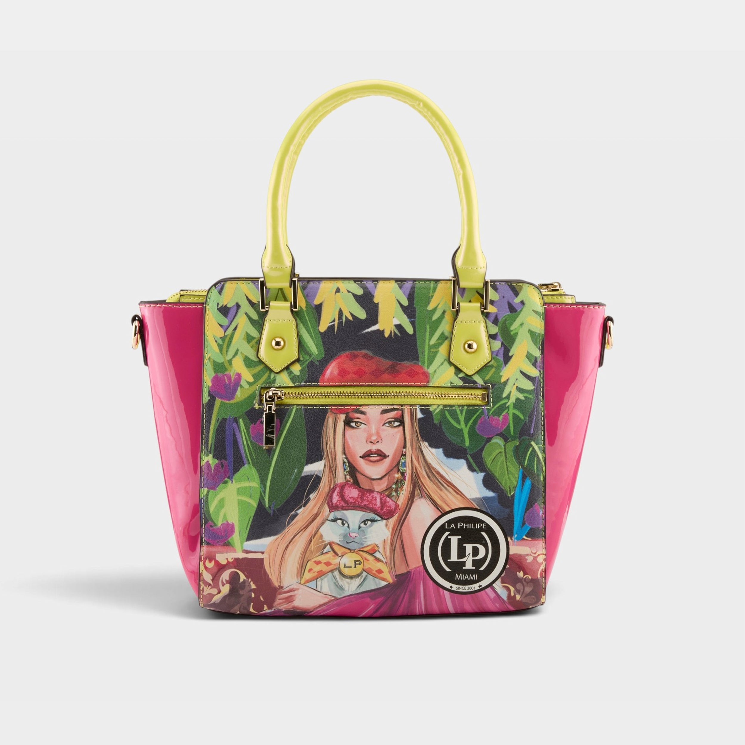 La Philipe – BLOOMING GARDEN – Pink – Handbag