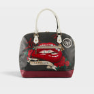 La Philipe – RED LIPS – White – Handbag