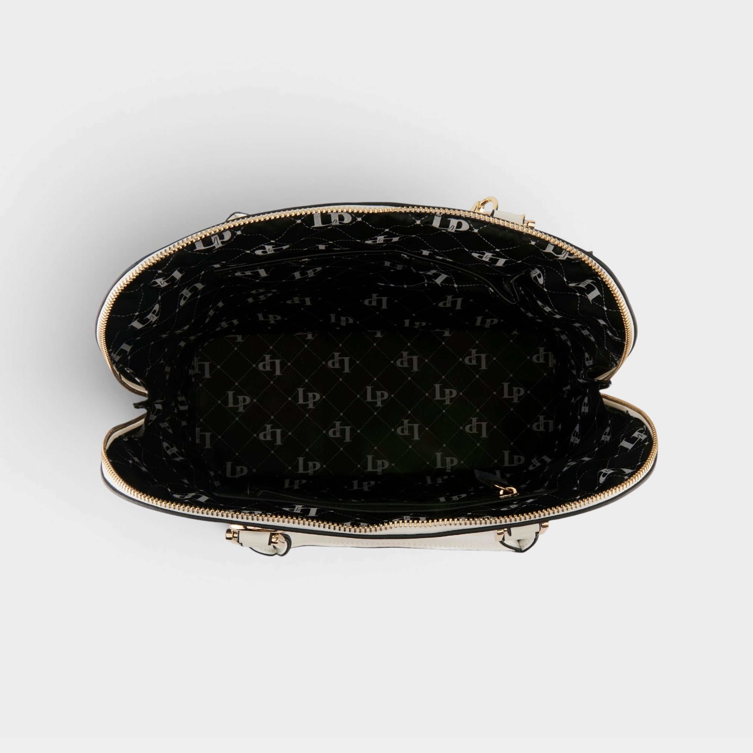 La Philipe – RED LIPS – White – Handbag
