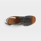 Spring Step Luanca Black Sandal