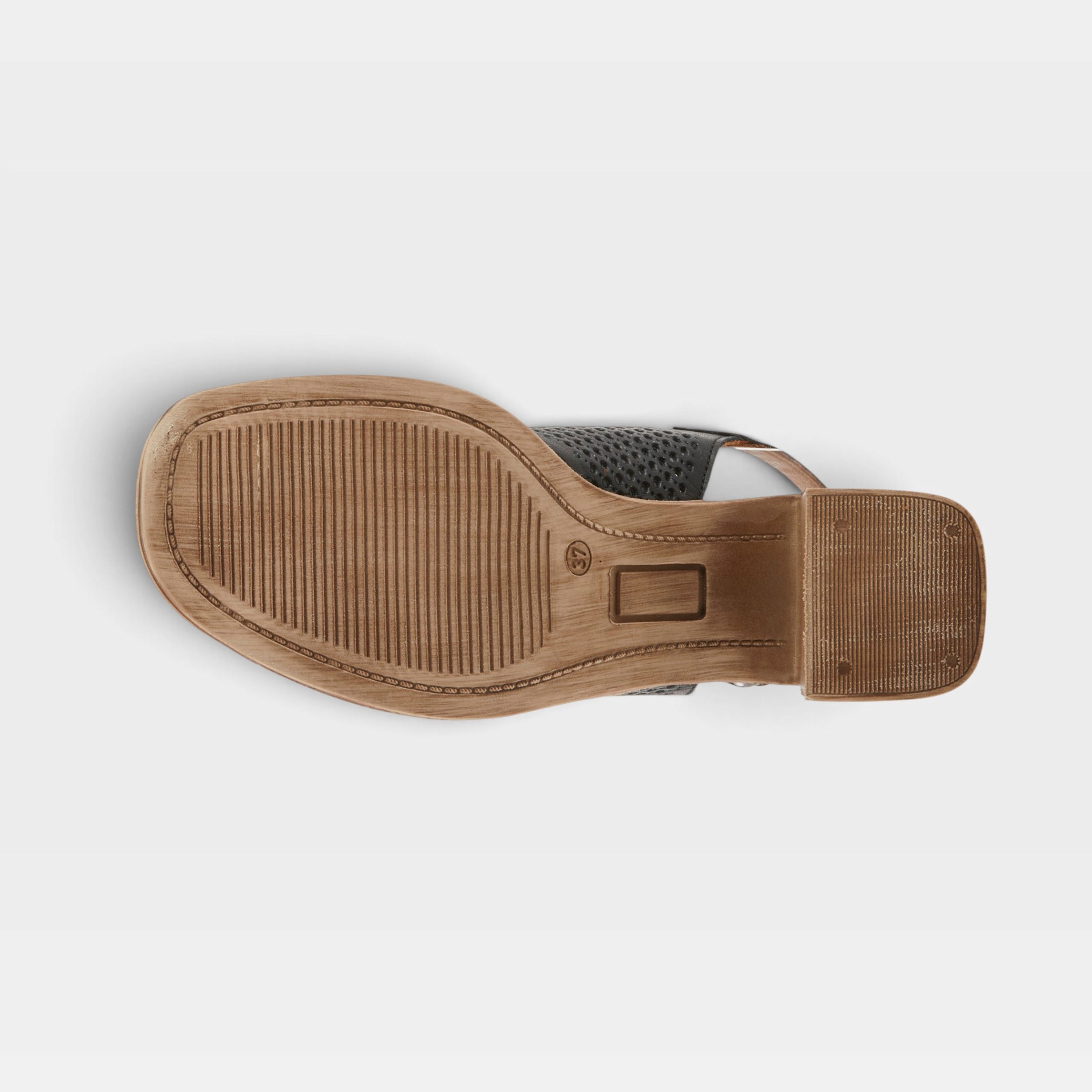 Spring Step Luanca Black Sandal
