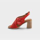 Spring Step Luanca Red Sandal