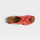 Spring Step Luanca Red Sandal