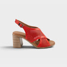Spring Step Luanca Red Sandal
