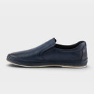 Spring Step Men Lugano Navy Slip-On Shoe