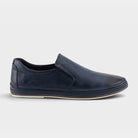 Spring Step Men Lugano Navy Slip-On Shoe