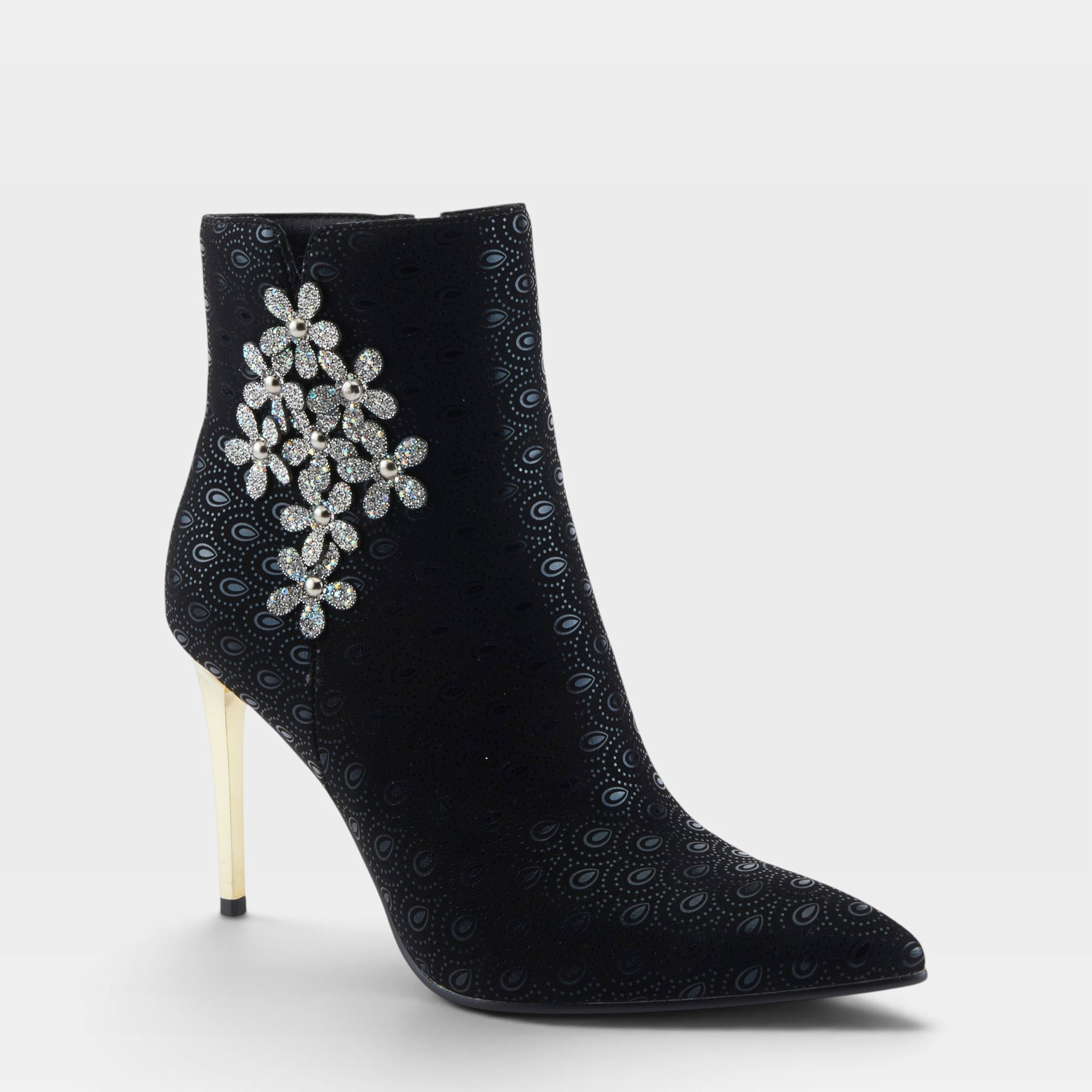 Azura Luminous Black Boot