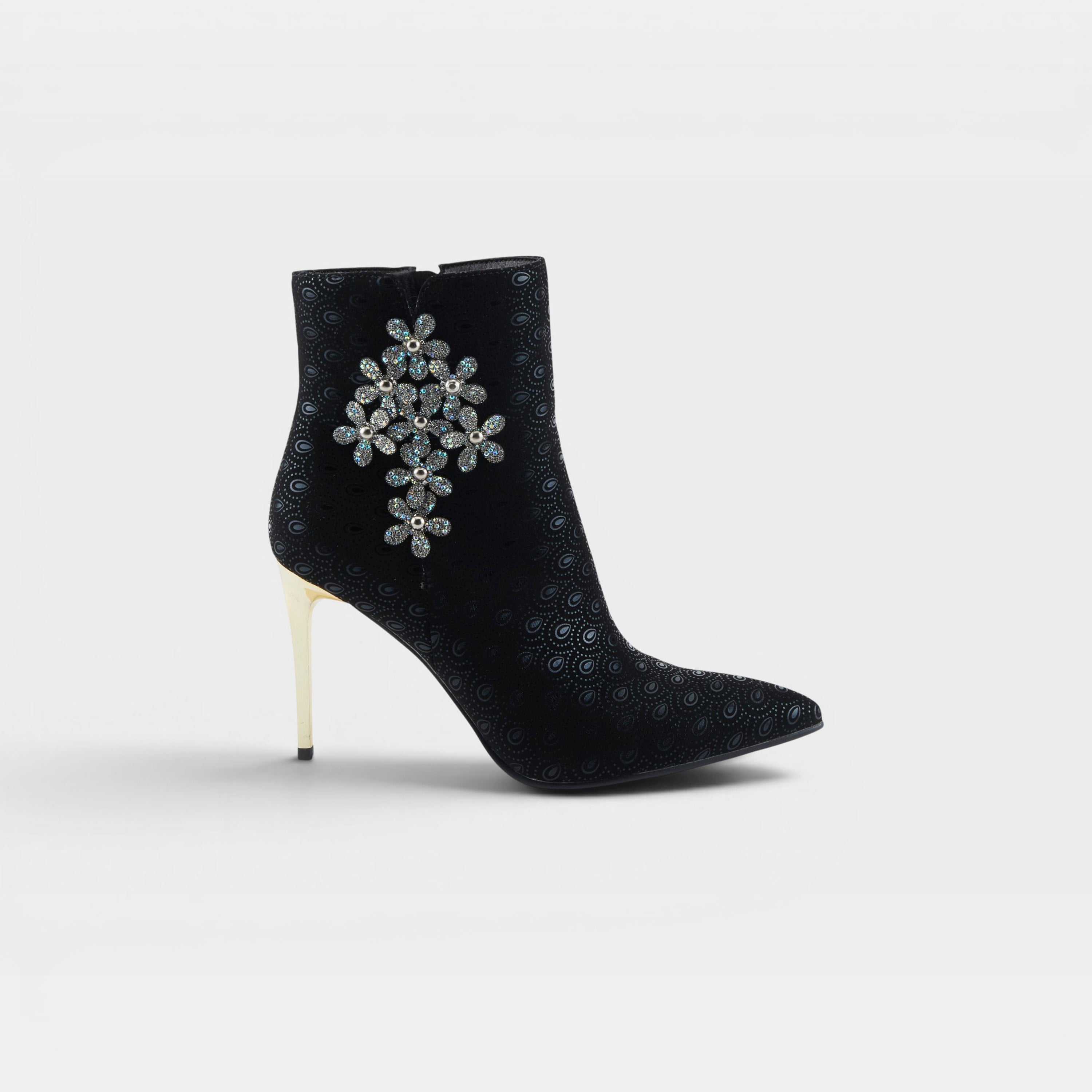 Azura Luminous Black Boot