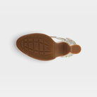 L'Artiste Luxe shoes in Beige Multi, outsole view