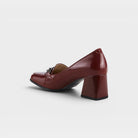 Azura Luzish Burgundy Patent Shoe
