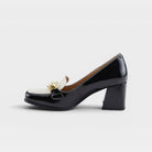 Azura Luzish Black Multi Patent Shoe