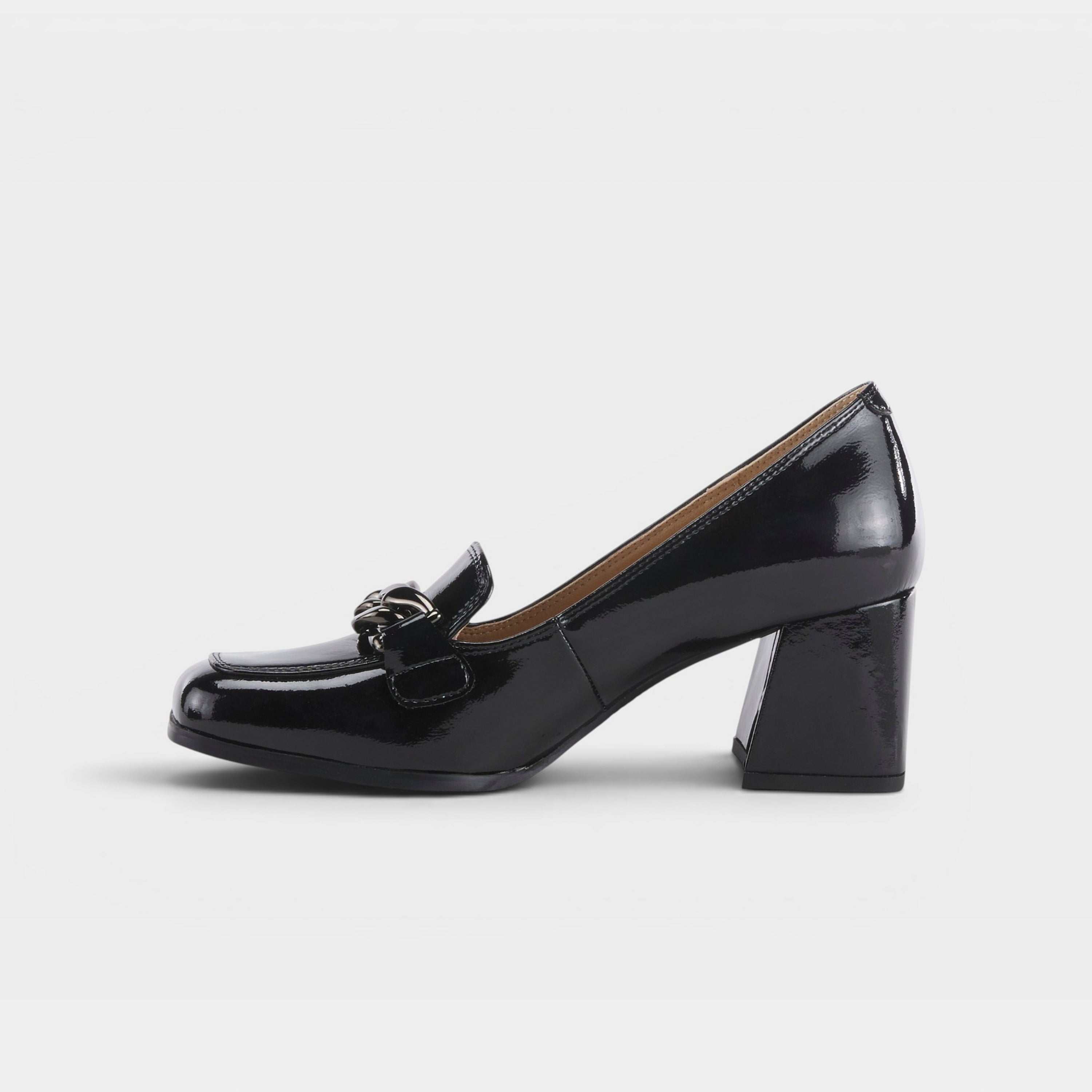 Azura Luzish Black Patent Shoe