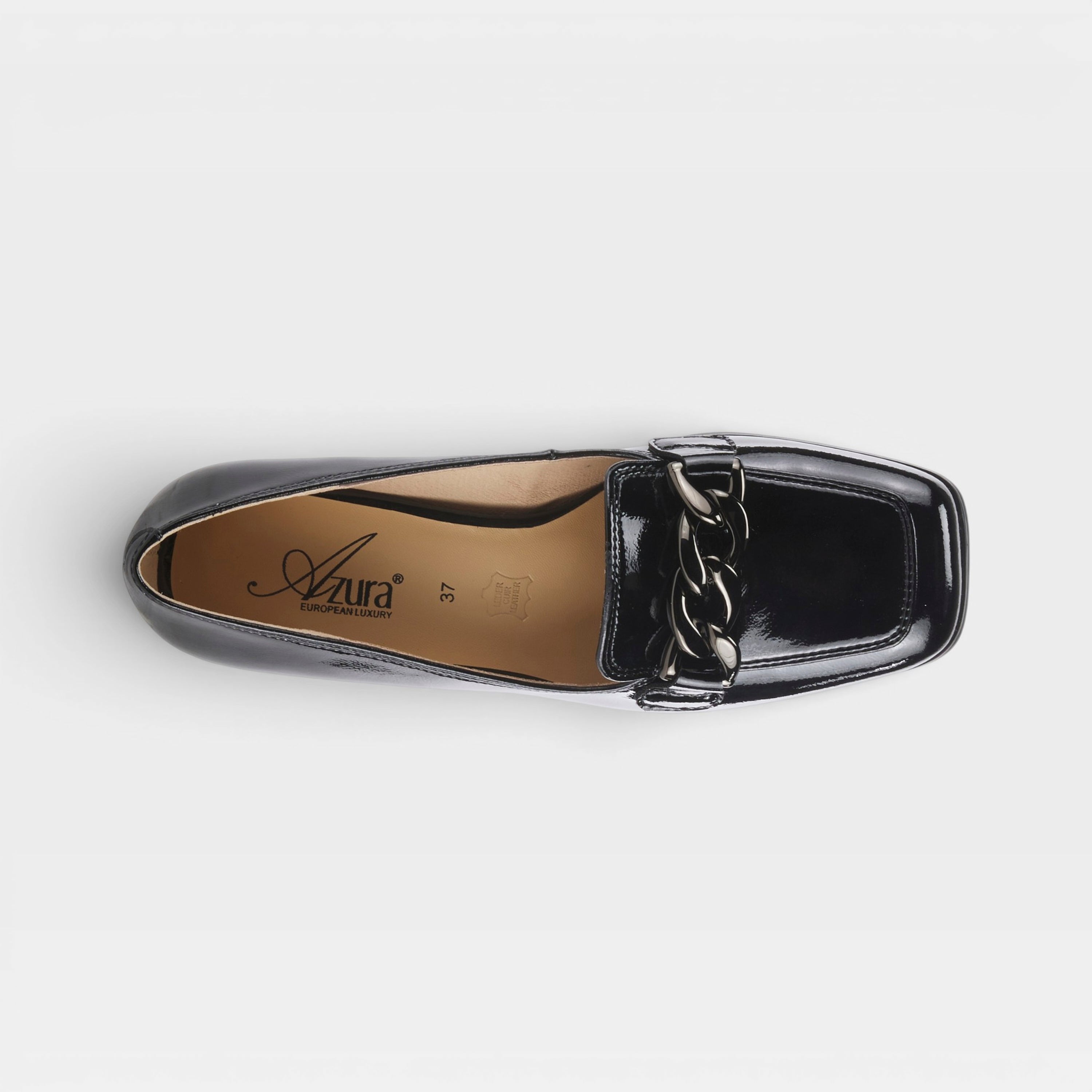 Azura Luzish Black Patent Shoe