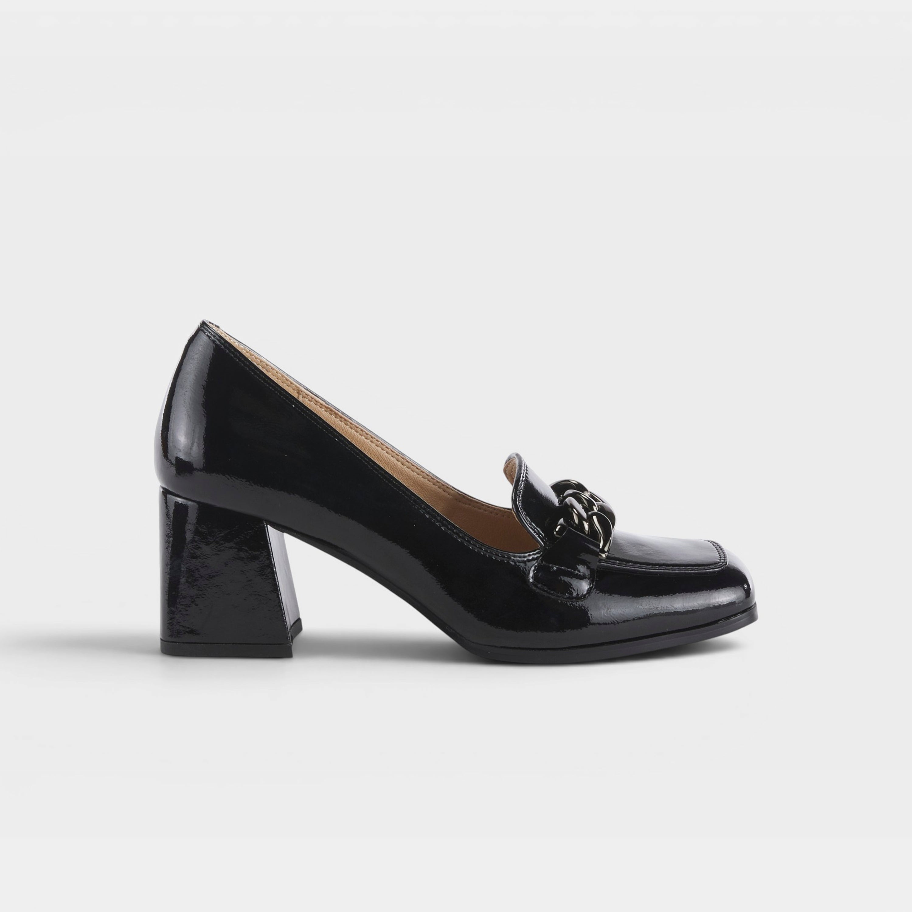 Azura Luzish Black Patent Shoe