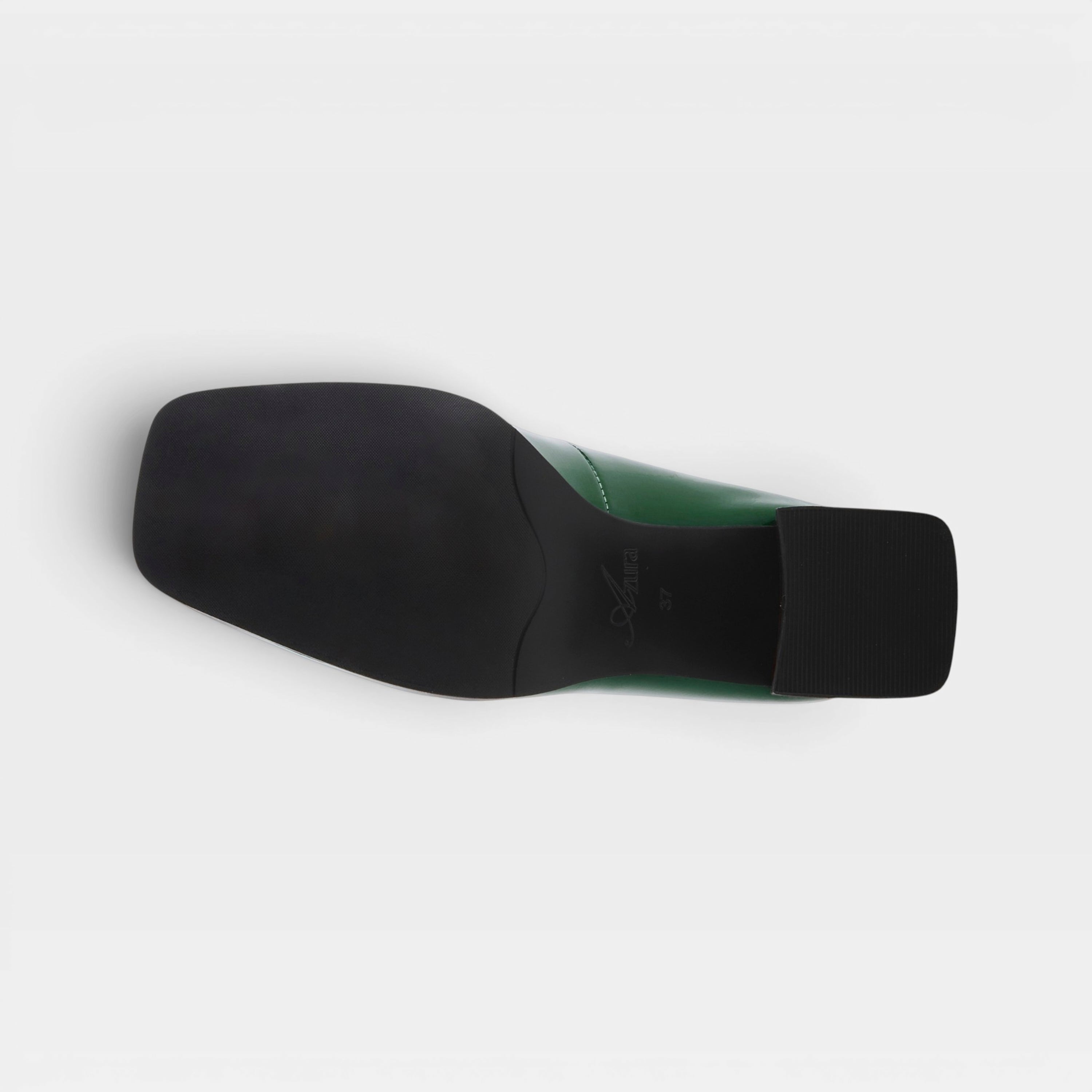 Azura Luzish Green Multi Patent Shoe