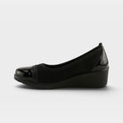 Flexus Macadi Black Shoe
