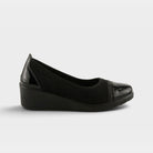 Flexus Macadi Black Shoe