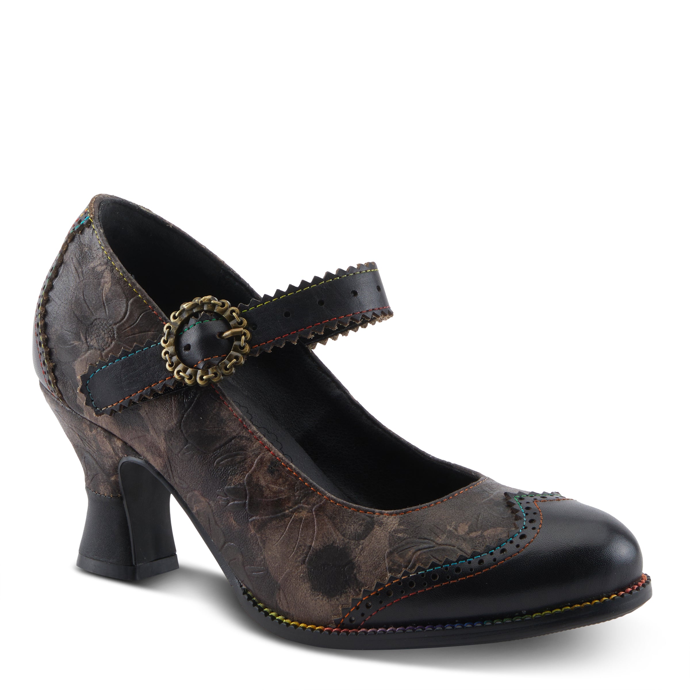 L'Artiste Macias-Fleur heel Shoes for women - Spring Step Shoes