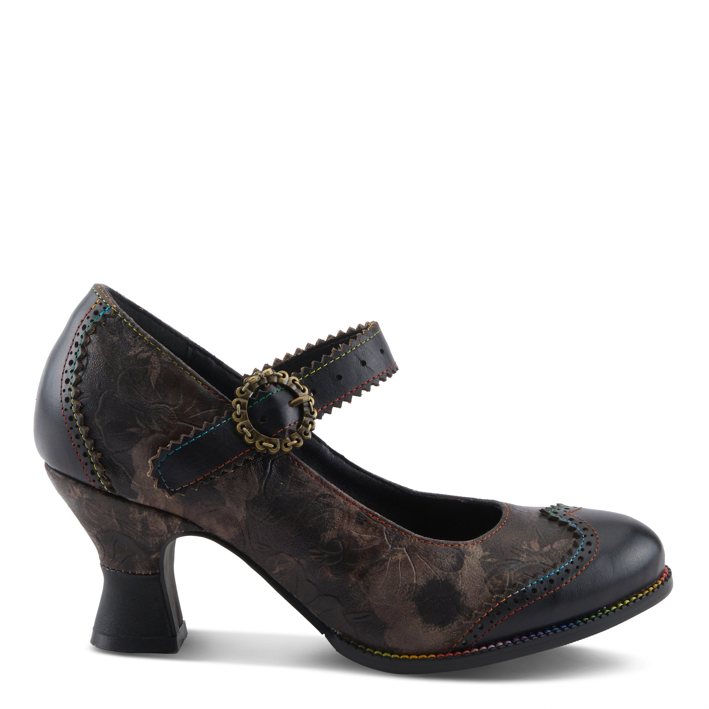 L'Artiste Macias-Fleur heel Shoes for women - Spring Step Shoes