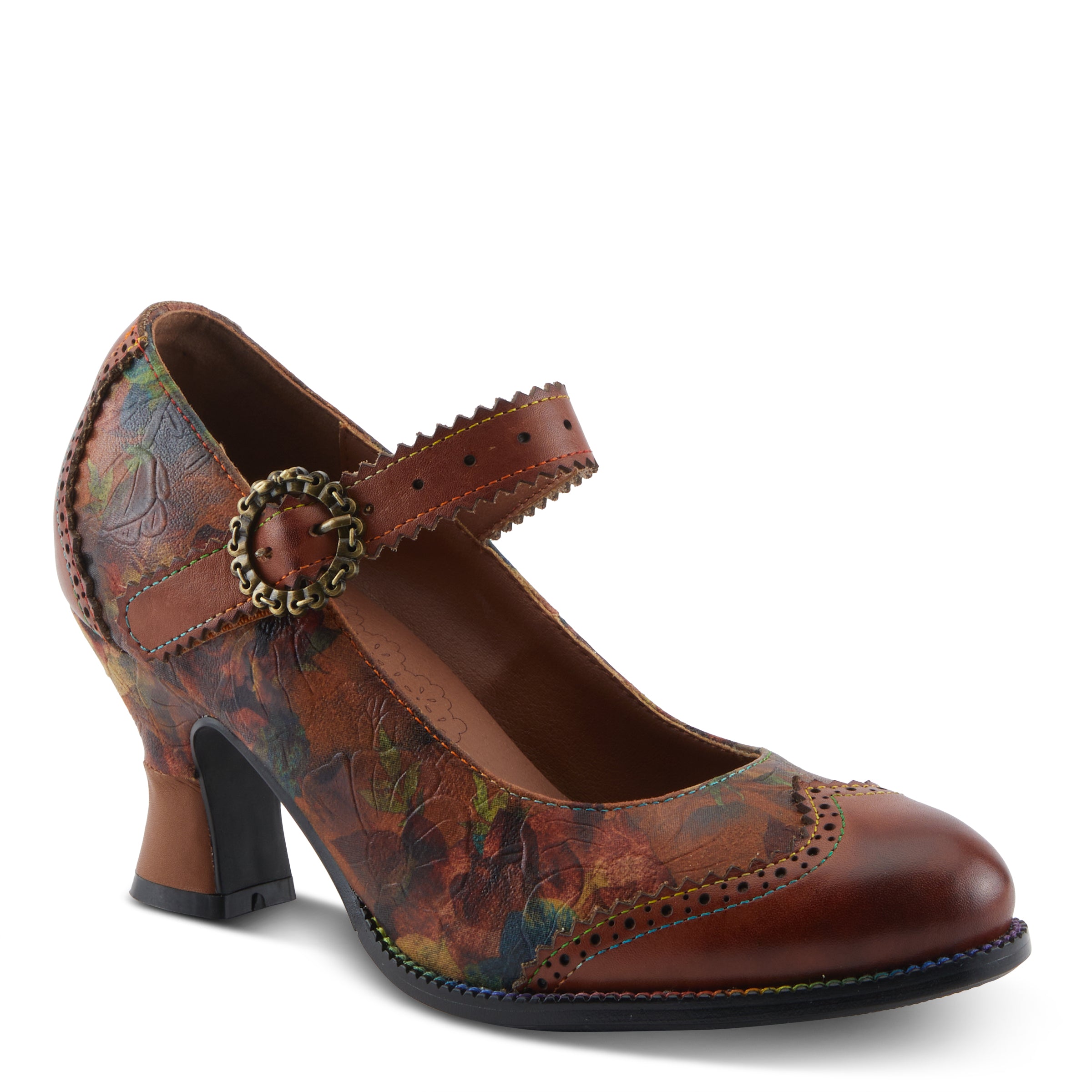 L'Artiste Macias-Fleur heel Shoes for women - Spring Step Shoes