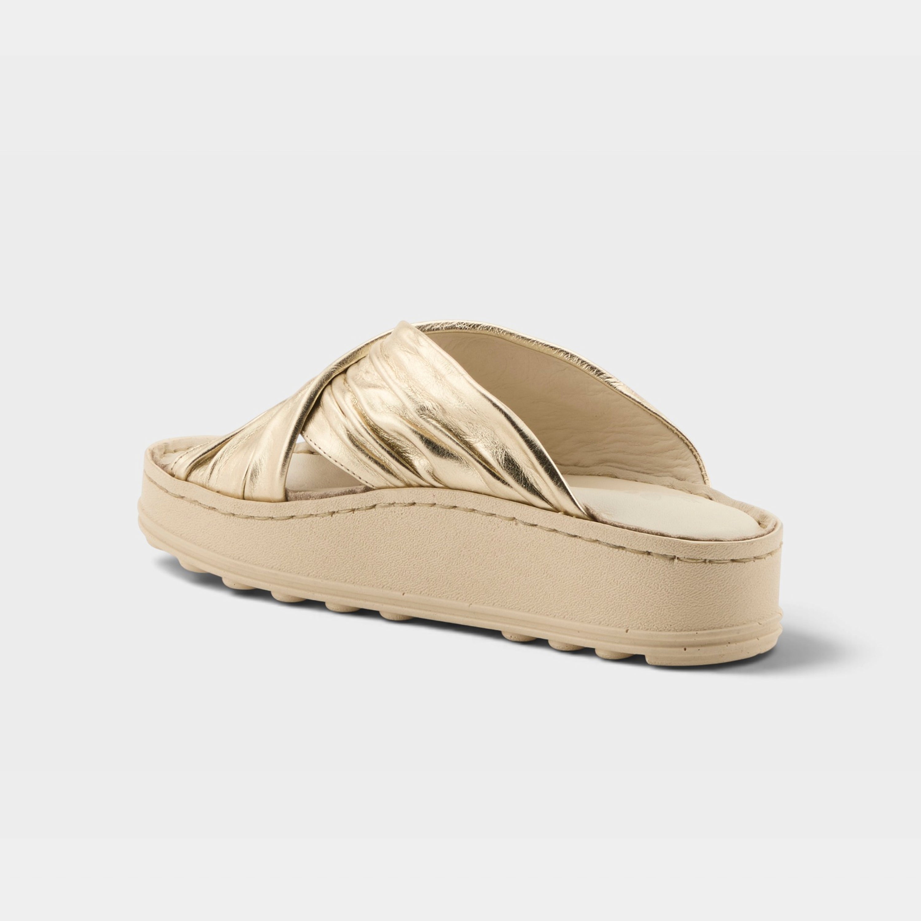 Spring Step Majorelle Gold Sandal