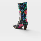 L'Artiste Malagie-Rose boots in Navy Multi, alternate angle view