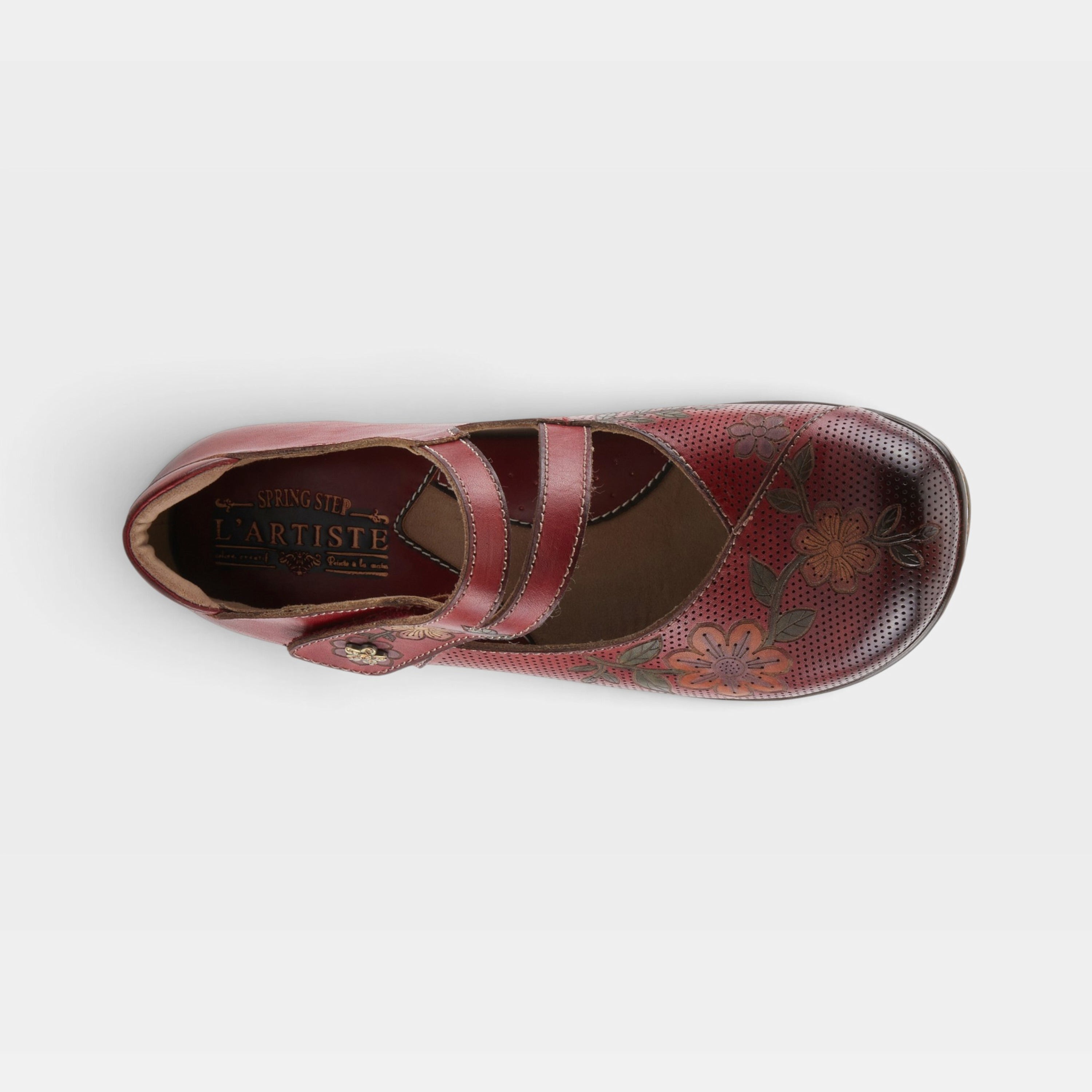 A.MOUR クラシック・ハンドメイド・シューズ 【41/26cm】 Stylish Mamataish Clogs with Strap for Women - Spring Step Shoes