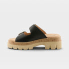 Spring Step Marbello Black Sandal