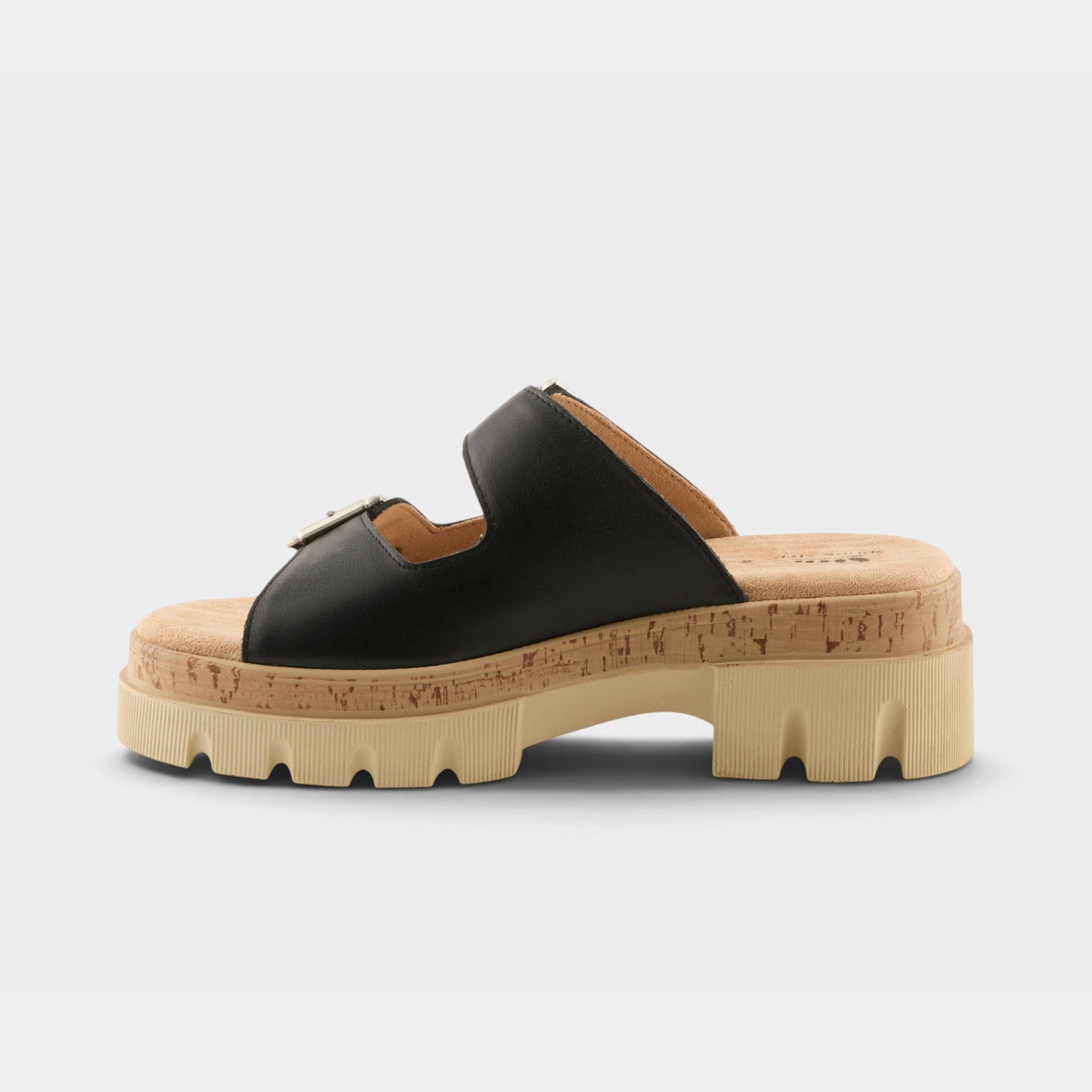 Spring Step Marbello Black Sandal