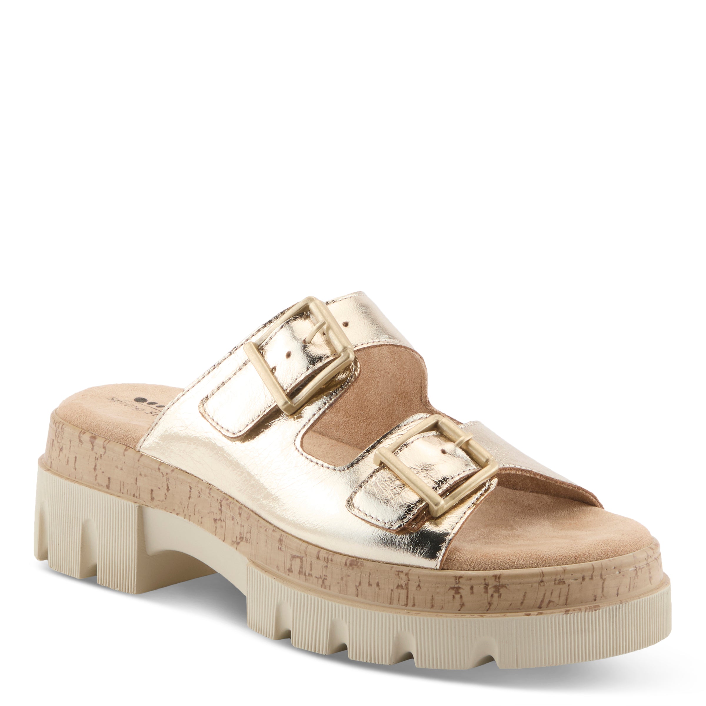 Spring Step SPRING STEP MARBELLO SANDALS sandal in gold with comfortable everyday design