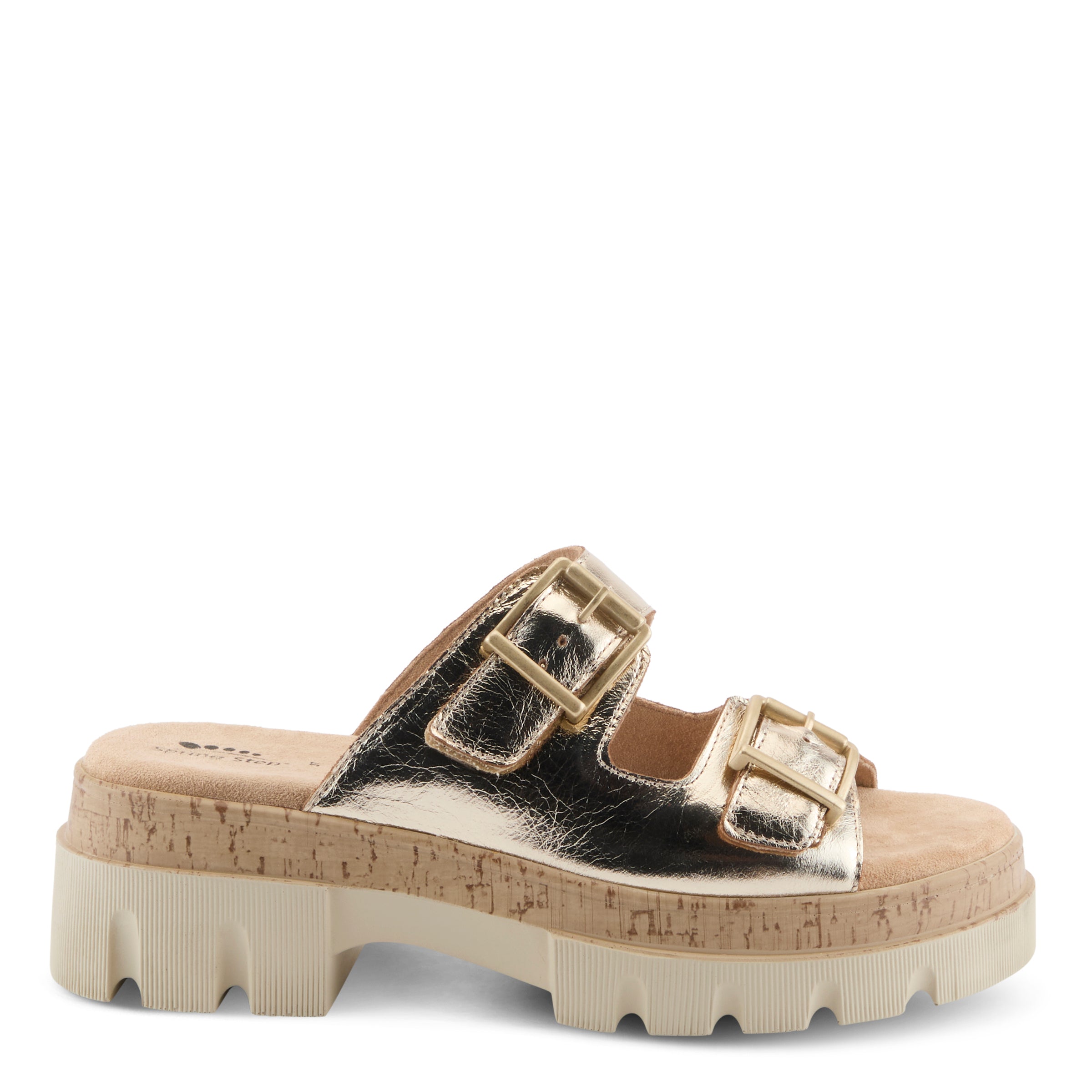Spring Step SPRING STEP MARBELLO SANDALS sandal in gold with comfortable everyday design