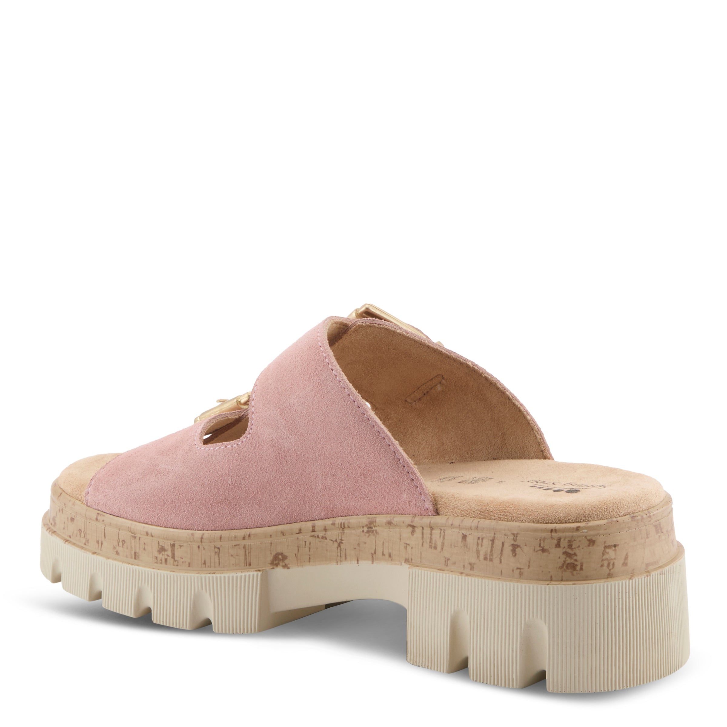 Spring Step SPRING STEP MARBELLO SANDALS sandal in pink suede with comfortable everyday design