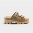 Spring Step Marbello Sage Green Suede Sandal