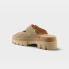 Spring Step Marbello Sage Green Suede Sandal